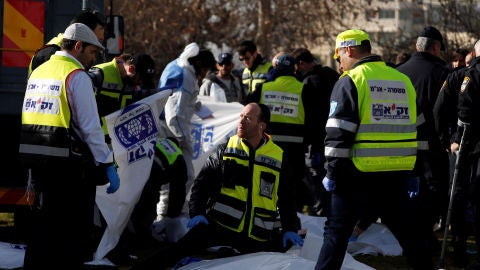 Un cami&oacute;n arrolla a varias personas en Jerusal&eacute;n