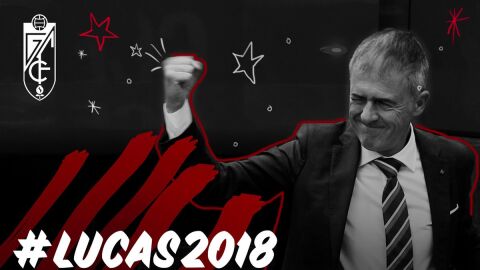 El Granada confirmando la renovaci&oacute;n de Lucas Alcaraz