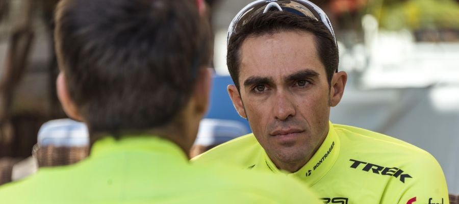 Alberto Contador, ciclista del Trek-Segrafedo Alberto Contador, ciclista del Trek-Segrafedo