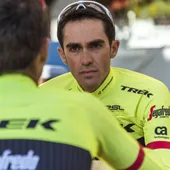 Alberto Contador, ciclista del Trek-Segrafedo Alberto Contador, ciclista del Trek-Segrafedo