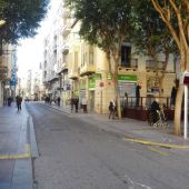 La calle Corredora de Elche va a ser peatonalizada.