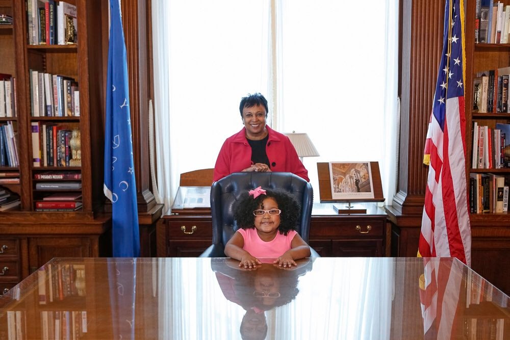 Una niña de cuatro años lee mil libros y se convierte en 'bibliotecaria por un día' del Congreso de Estados Unidos Una niña de cuatro años lee mil libros y se convierte en 'bibliotecaria por un día' del Congreso de Estados Unidos