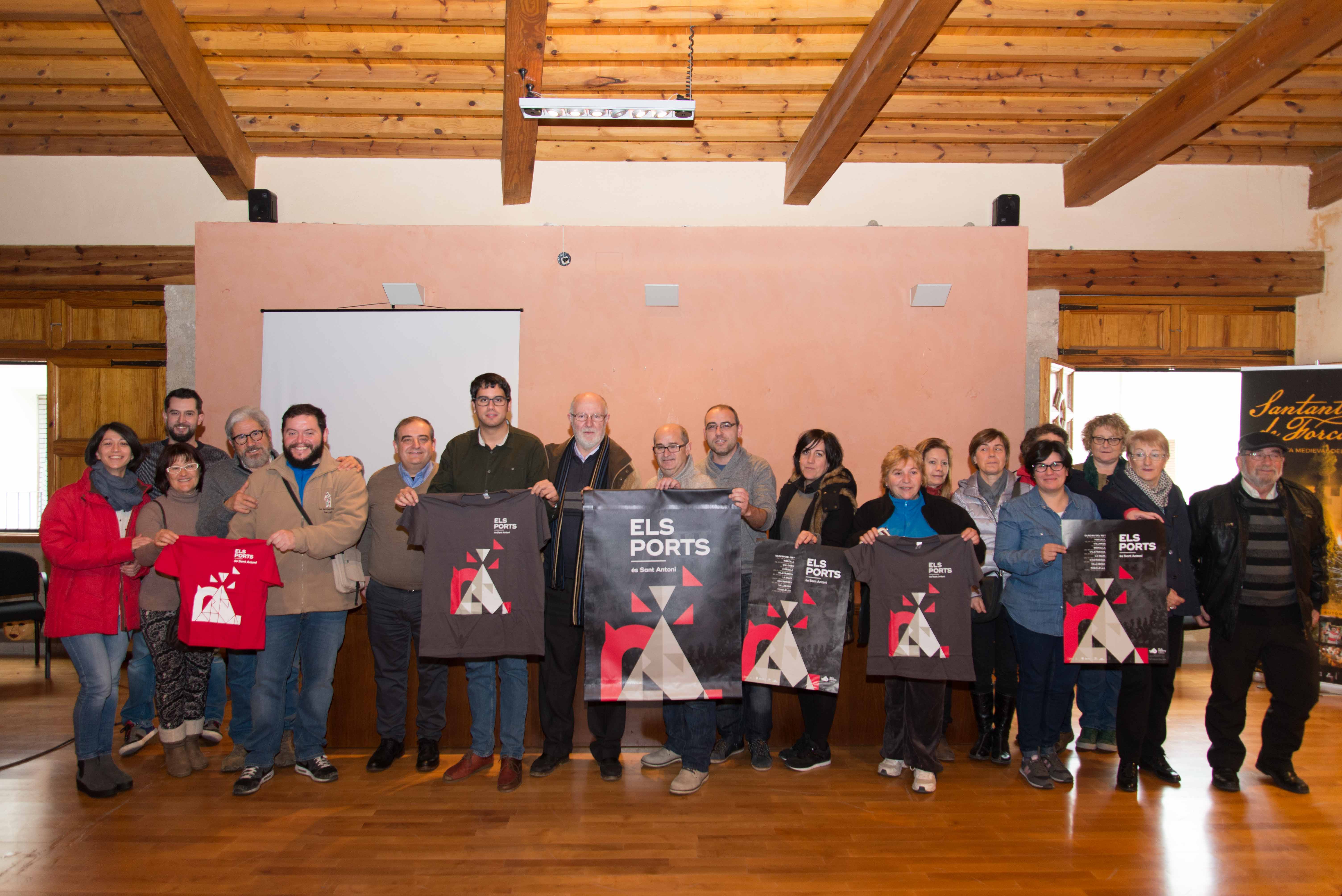 Els Ports se une para difundir conjuntamente las peculiaridades de la principal celebración del invierno, Sant Antoni Els Ports se une para difundir conjuntamente las peculiaridades de la principal celebración del invierno, Sant Antoni
