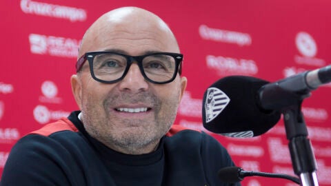 Jorge Sampaoli,entrenador del Sevilla FC