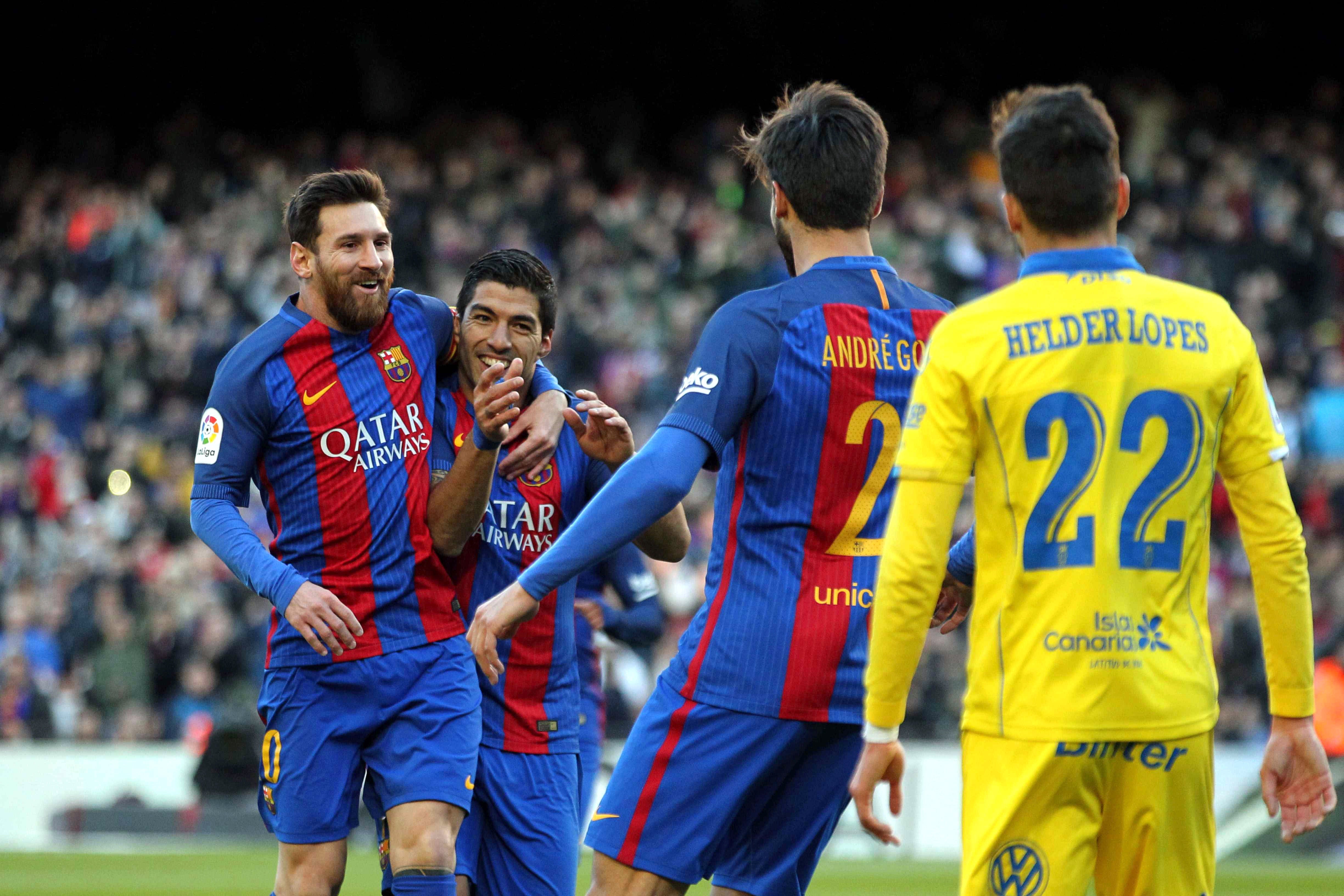 Barcelona 5 - 0 Las Palmas. Fiesta de Goles del Barcelona ante las Palmas en el Camp Nou Barcelona 5 - 0 Las Palmas. Fiesta de Goles del Barcelona ante las Palmas en el Camp Nou