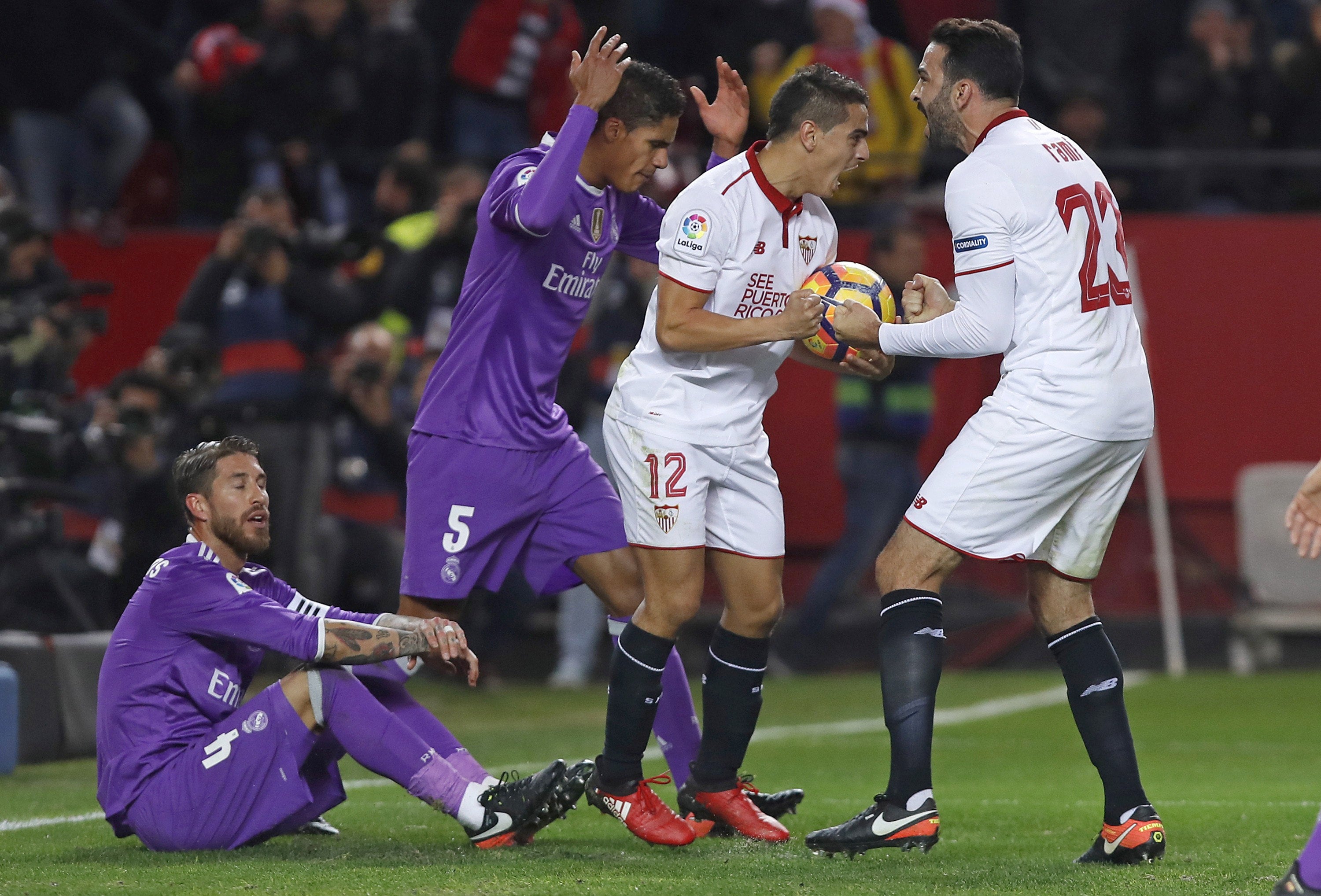 El Real Madrid ha perdido en siete de sus últimas diez visitas al campo del Sevilla El Real Madrid ha perdido en siete de sus últimas diez visitas al campo del Sevilla