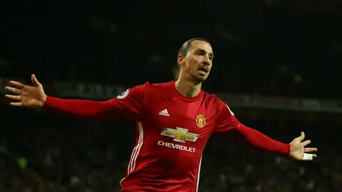 Ibrahimovic, con el United Ibrahimovic, con el United