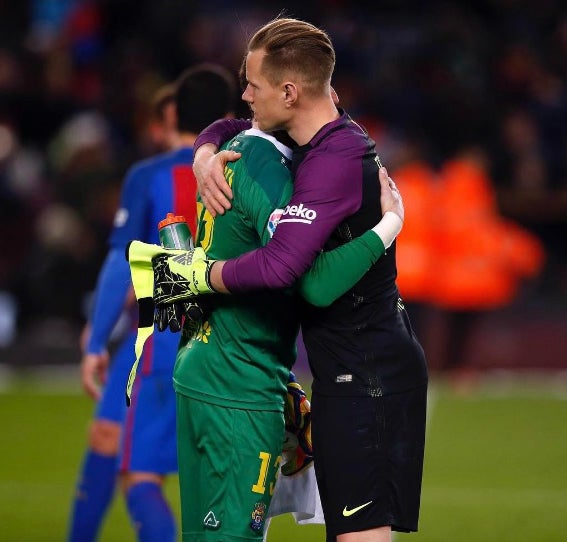 El mensaje de Ter Stegen en las redes sociales que emocionó a Javi Varas El mensaje de Ter Stegen en las redes sociales que emocionó a Javi Varas