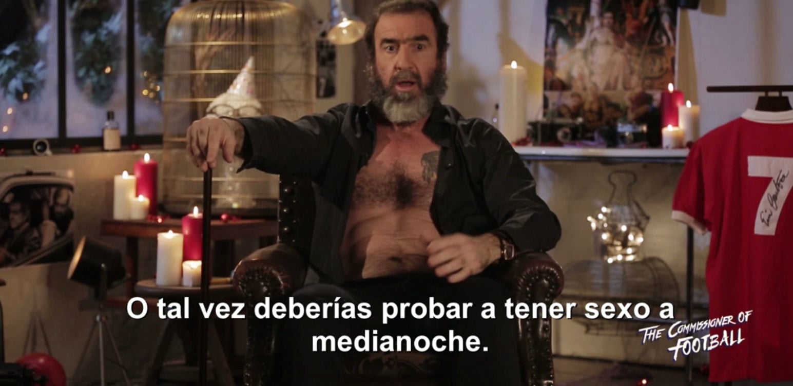 Cantona: "Quizá Guardiola debería tener sexo después de medianoche" Cantona: "Quizá Guardiola debería tener sexo después de medianoche"