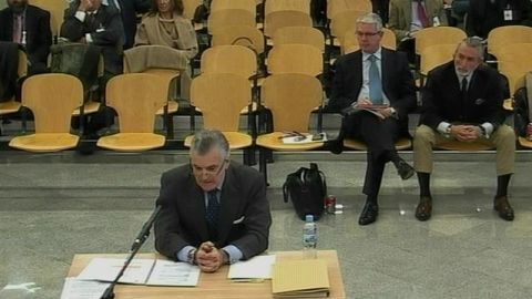 Luis B&aacute;rcenas, en el juicio de la G&uuml;rtel