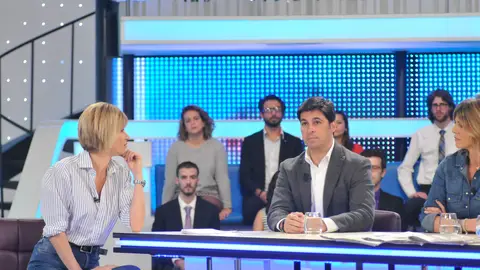 Susanna Griso junto a Fran Rivera en Espejo Público. Susanna Griso junto a Fran Rivera en Espejo Público.