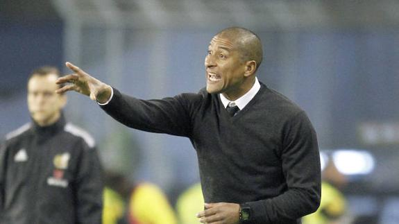 El entrenador del Málaga, Marcelo 'Gato' Romero. El entrenador del Málaga, Marcelo 'Gato' Romero.