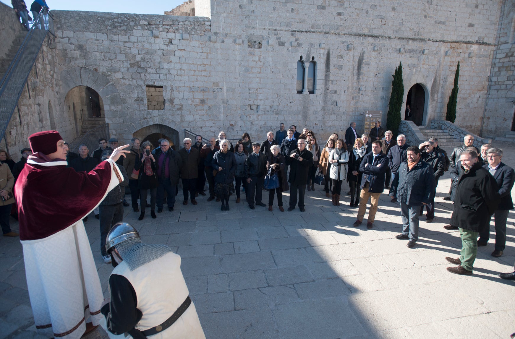 La Diputación de Castellón ha invertido cerca de medio millón de euros en las primeras fases de adecuación del Castillo de Peñíscola La Diputación de Castellón ha invertido cerca de medio millón de euros en las primeras fases de adecuación del Castillo de Peñíscola