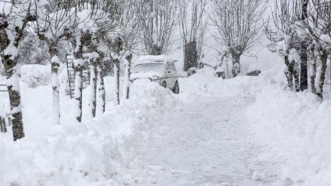 Navarra, sepultada por la nieve