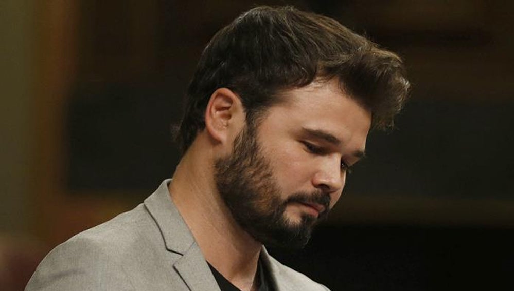 Rufián cree que sería "dramático y preocupante" si Puigdemont acaba en la cárcel Rufián cree que sería "dramático y preocupante" si Puigdemont acaba en la cárcel