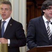 Íñigo Urkullu y Carles Puigdemont