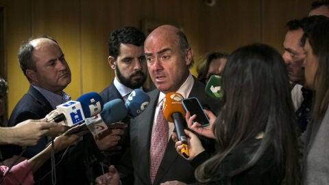 El Ministro de Econom&iacute;a, Industria y Competitividad, Luis de Guindos