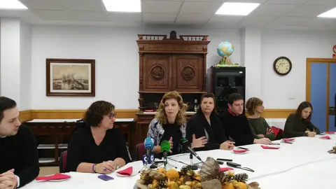 La alcaldesa de Castellón, Amparo Marco, cree que el 2017 será un año de cambio. RUEDA DE PRENSA AMPARO MARCO