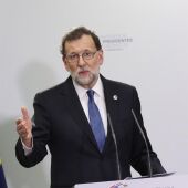 Mariano Rajoy, en la conferencia de presidentes autonómicos.