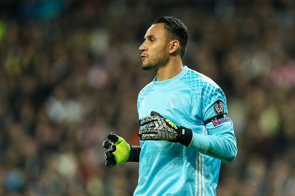 Keylor Navas trabaja con el grupo con el deseo de estar frente al Tottenham Keylor Navas trabaja con el grupo con el deseo de estar frente al Tottenham
