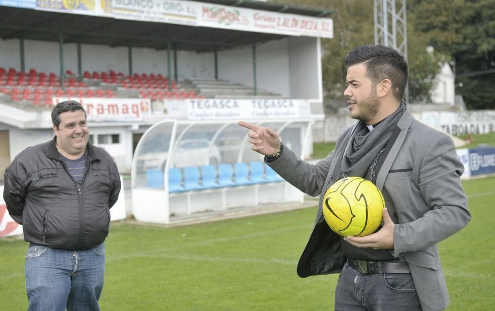La historia del Padre Marcos, presidente del equipo del pueblo de Santomé La historia del Padre Marcos, presidente del equipo del pueblo de Santomé