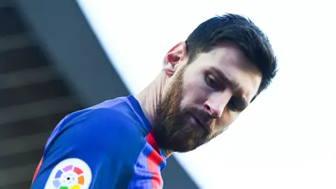 Leo Messi, durante un partido con el Barcelona Leo Messi, durante un partido con el Barcelona