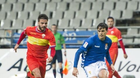 El centrocampista asturiano 