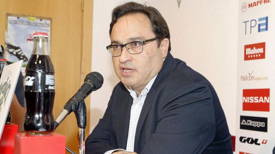 Javier Fern&aacute;ndez, presidente del Sporting de Gij&oacute;n.