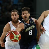 Laprovittola, en el partido contra España en los Juegos de Río Laprovittola, en el partido contra España en los Juegos de Río