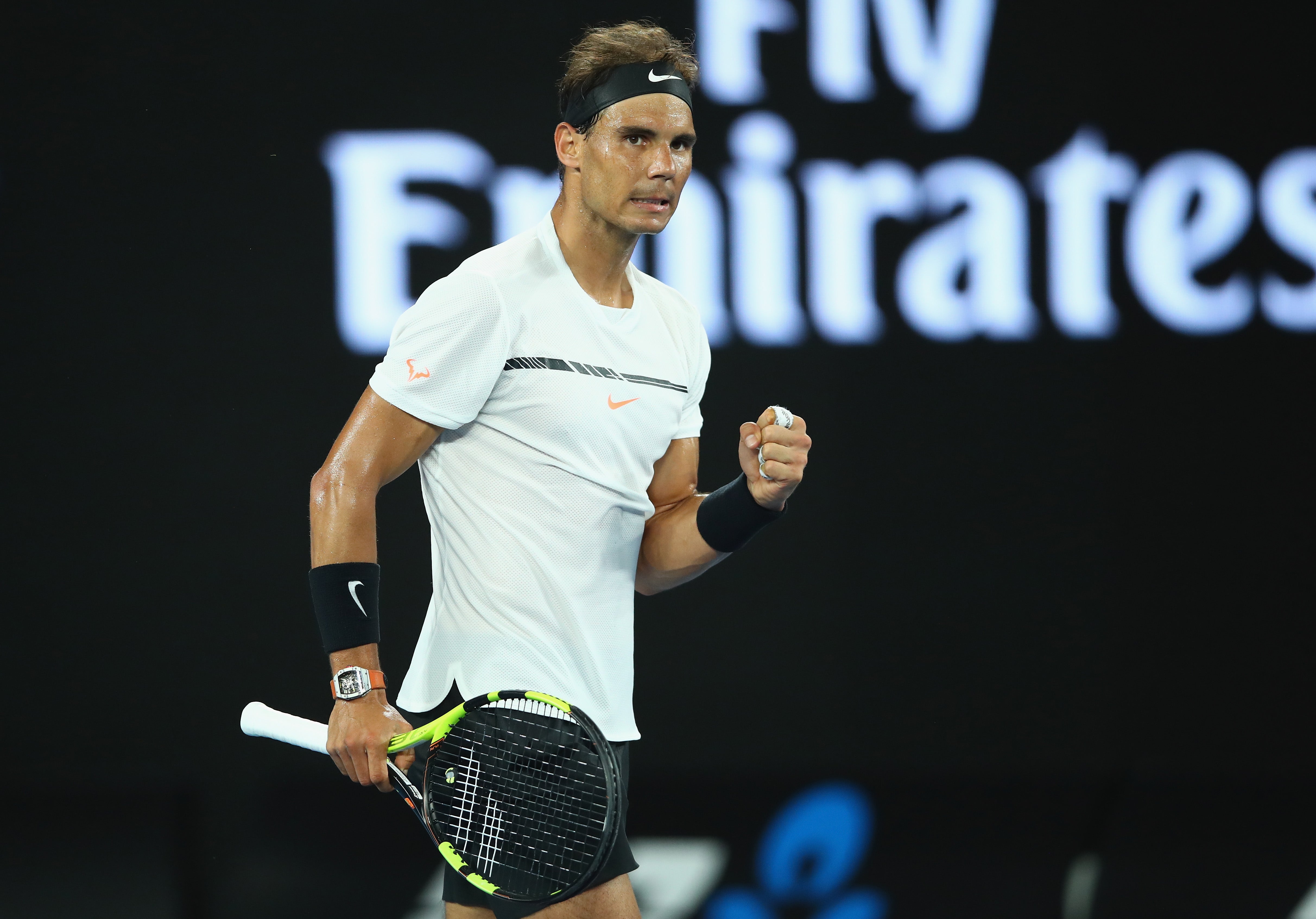 Rafa Nadal desespera a Baghdatis y avanza a la tercera ronda del Open de Australia Rafa Nadal desespera a Baghdatis y avanza a la tercera ronda del Open de Australia