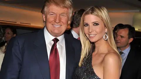 Ivanka Trump junto a su padre, Donald Ivanka Trump junto a su padre, Donald