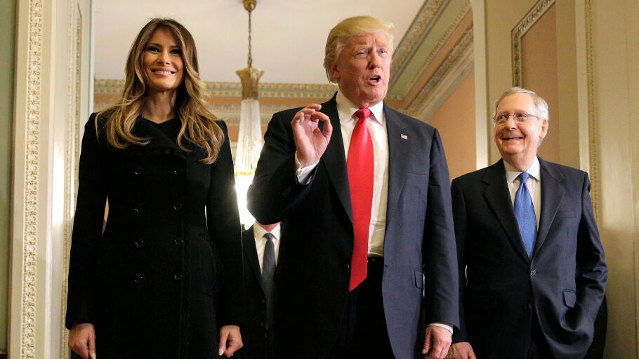 Donald Trump y Melania Trump