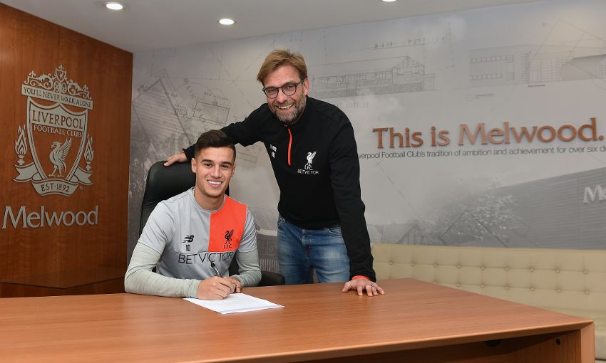 Coutinho renueva con el Liverpool hasta 2022 Coutinho renueva con el Liverpool hasta 2022