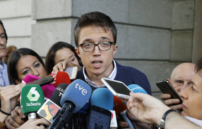 Íñigo Errejón: "La unidad en Podemos no se construye a toque de corneta" Íñigo Errejón: "La unidad en Podemos no se construye a toque de corneta"