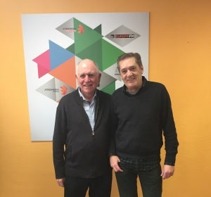 Andrés Rico y Manuel Martínez Pomares en Onda Cero Elche. Andrés Rico y Manuel Martínez Pomares en Onda Cero Elche.