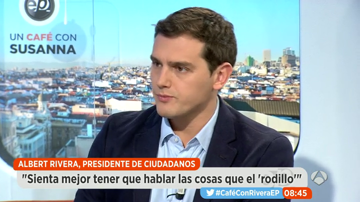 Albert Rivera: "A España le sienta bien la mayoría simple" Albert Rivera: "A España le sienta bien la mayoría simple"