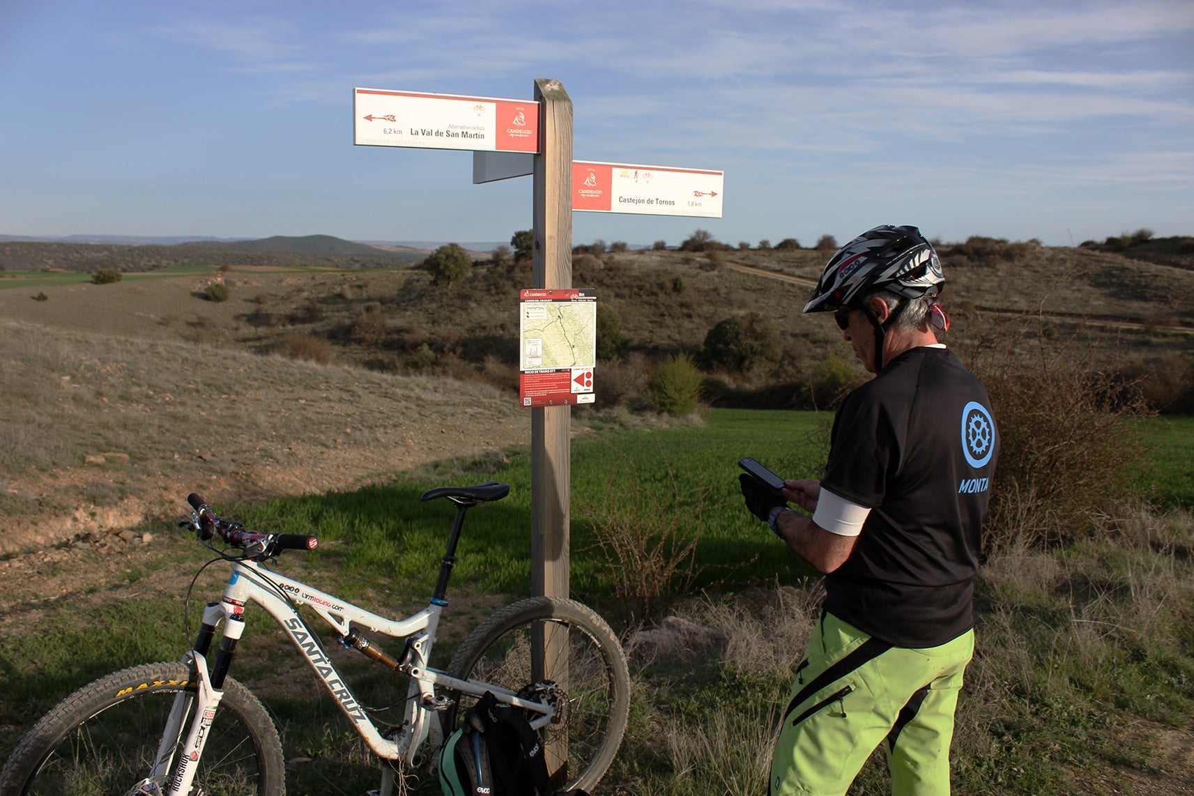 IMBA España certifica la señalización BTT del Camino del Cid IMBA España certifica la señalización BTT del Camino del Cid