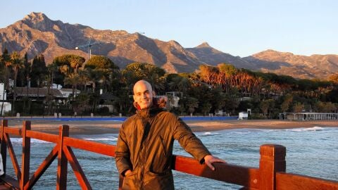 Pablo R&aacute;ez en una de sus publicaciones