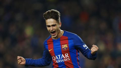 El jugador del FC Barcelona, Denis Su&aacute;rez.