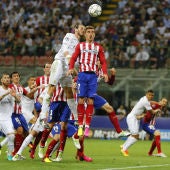 Griezmann pelea con Bale