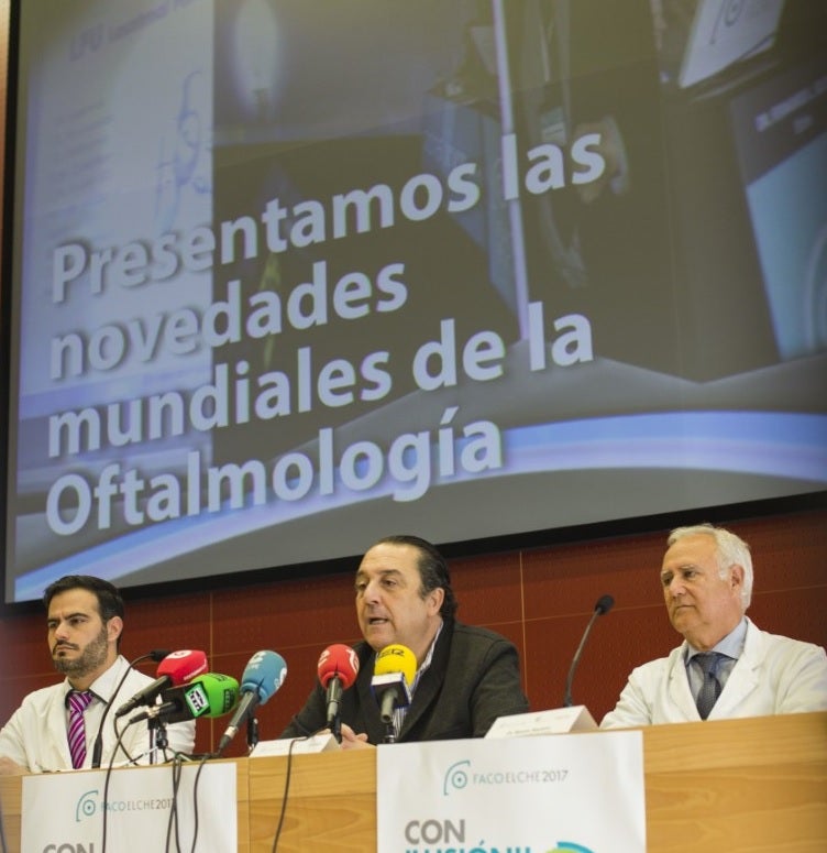 FacoElche 2017 mostrará un estudio sobre el cambio de color de ojos y córnea artificial FacoElche 2017 mostrará un estudio sobre el cambio de color de ojos y córnea artificial