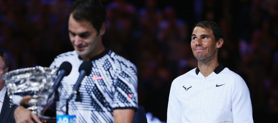 Roger Federer y Rafa Nadal Roger Federer y Rafa Nadal