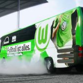 Trompo del autobús del Wolfsburgo