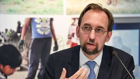 El alto comisionado de la ONU para los Derechos Humanos, Zeid Ra'ad Al Husein