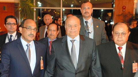 El presidente yemen&iacute;, Abdo Rabu Mansur Hadi