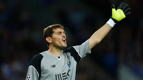 Iker Casillas, en un partido con el Oporto Iker Casillas, en un partido con el Oporto