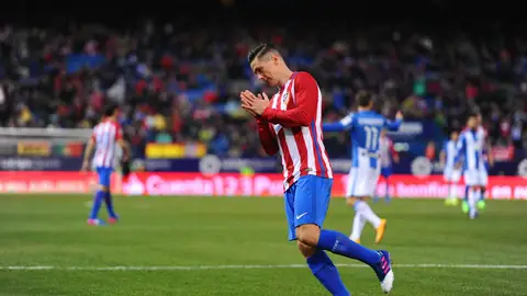 Fernando Torres, ante el Leganés Fernando Torres, ante el Leganés