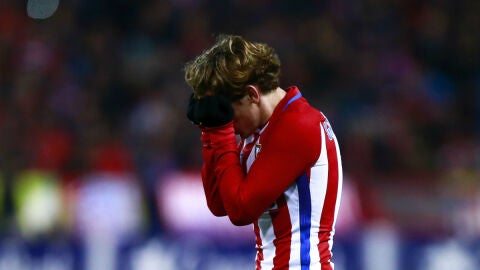 Griezmann se lamenta