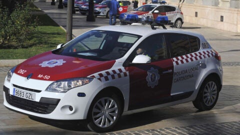 Coche de la Polic&iacute;a Local de Cartagena