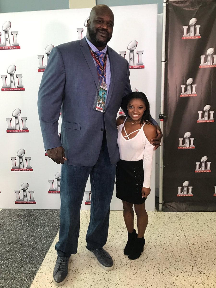 La impactante fotografía de Simone Biles con Shaquille O'Neal que sorprende al mundo del deporte La impactante fotografía de Simone Biles con Shaquille O'Neal que sorprende al mundo del deporte